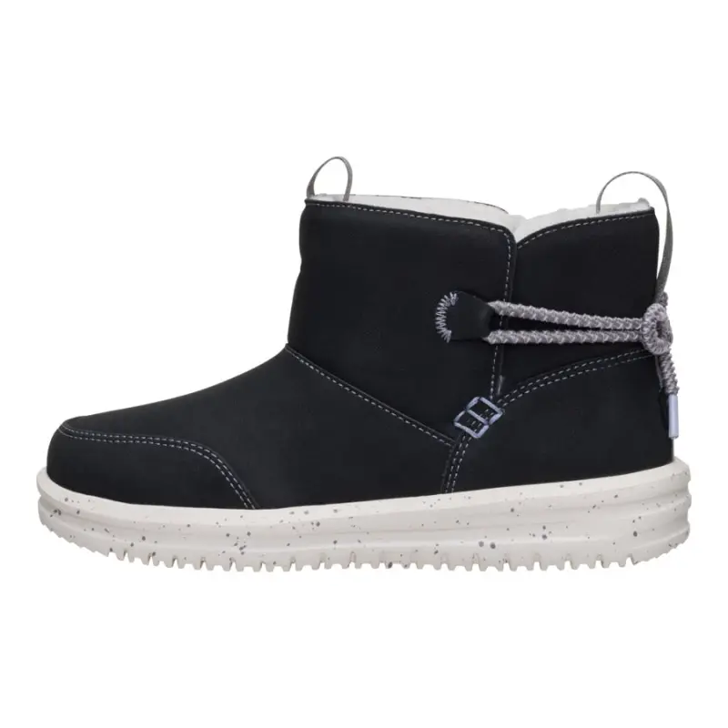 HEYDUDE Camden Bow Boot Youth Cozy – Black online