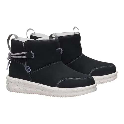 HEYDUDE Camden Bow Boot Youth Cozy – Black online