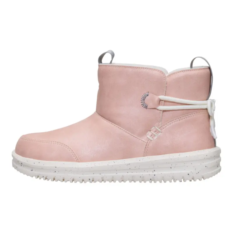 HEYDUDE Camden Bow Boot Youth Cozy – Sparkle Pink online