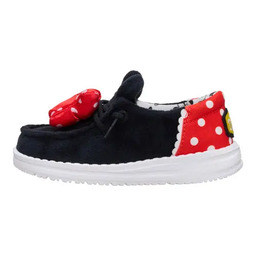 HEYDUDE Disney Minnie Mouse Wendy Toddler – Black/Red online