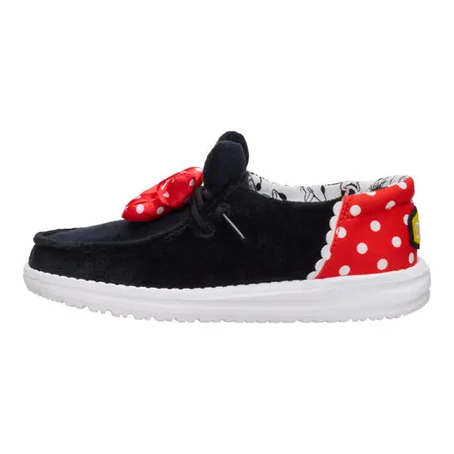 HEYDUDE Disney Minnie Mouse Wendy Youth – Black/Red online