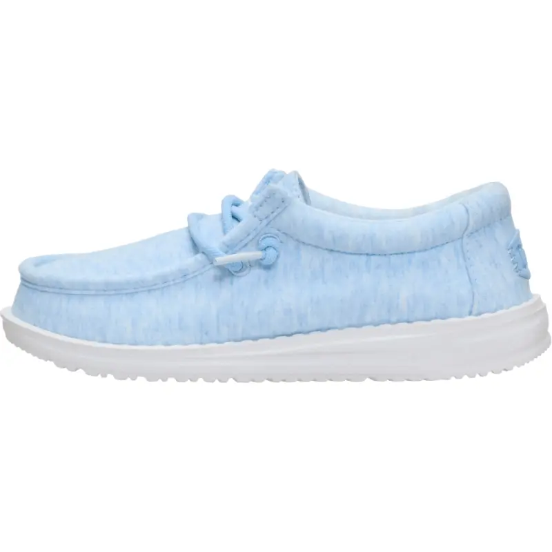 HEYDUDE Wally Youth Stretch Jersey – Light Blue online