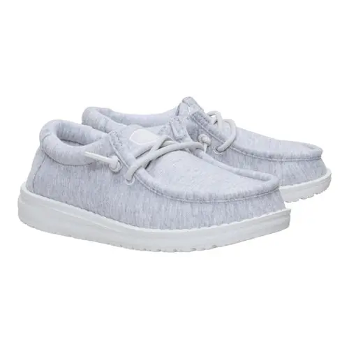 HEYDUDE Wally Youth Stretch Jersey – Light Grey online