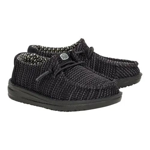 HEYDUDE Wendy Toddler Stretch Sox – Black/Black online