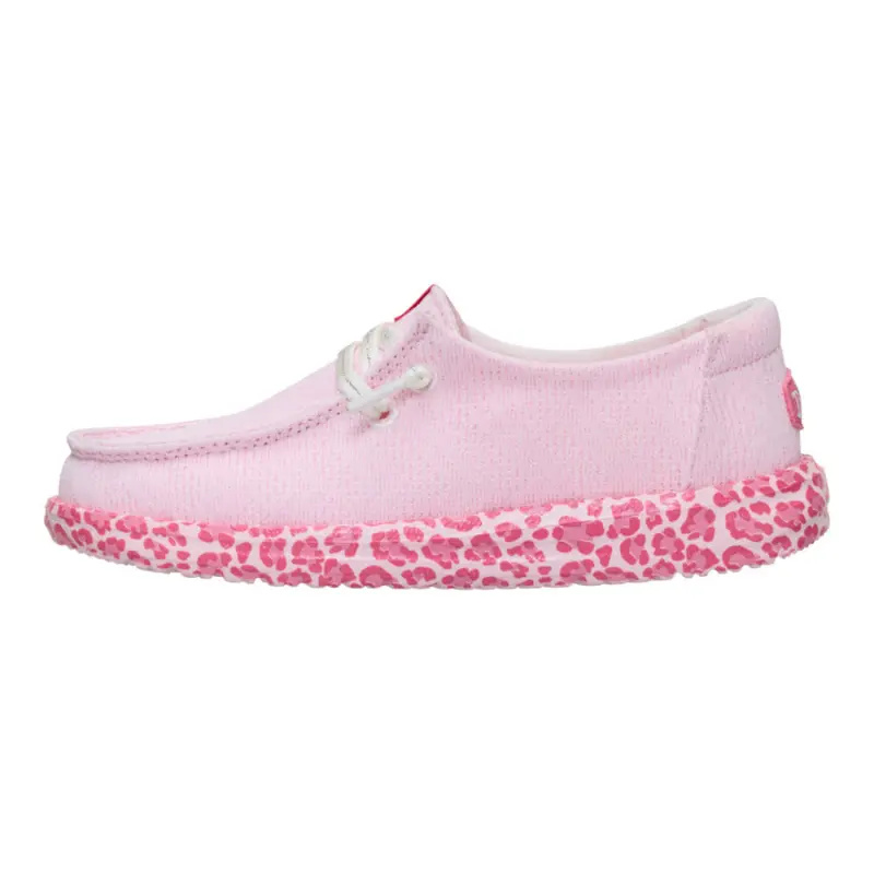 HEYDUDE Wendy Youth Animal Pop – Pink Leopard online