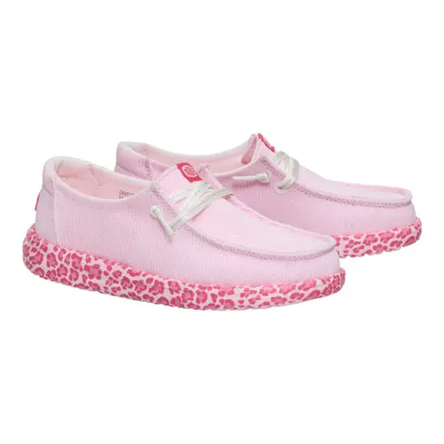 HEYDUDE Wendy Youth Animal Pop – Pink Leopard online