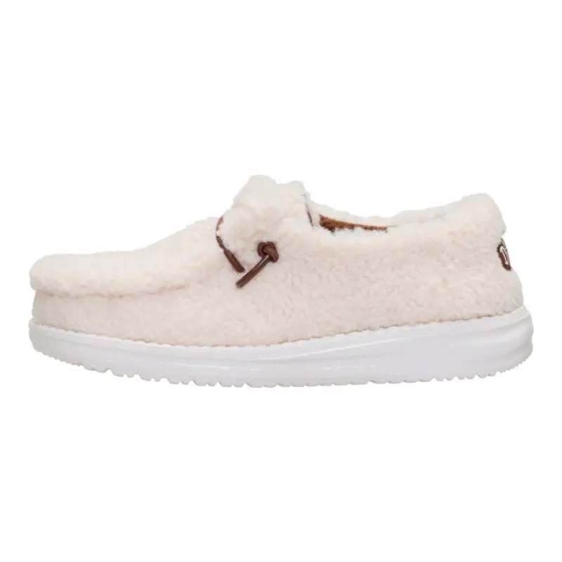 HEYDUDE Wendy Youth Sherpa Cocoa – Wood Ash online