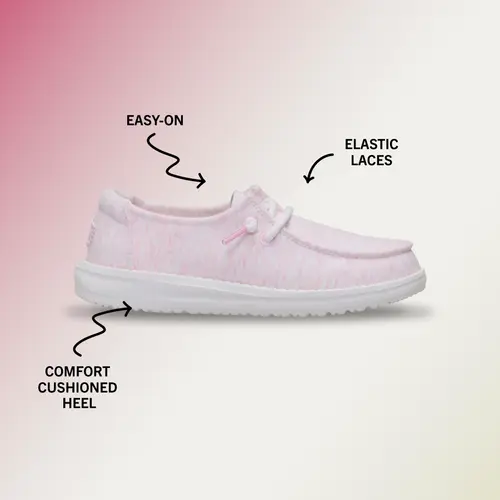 HEYDUDE Wendy Youth Stretch Jersey – Light Pink online