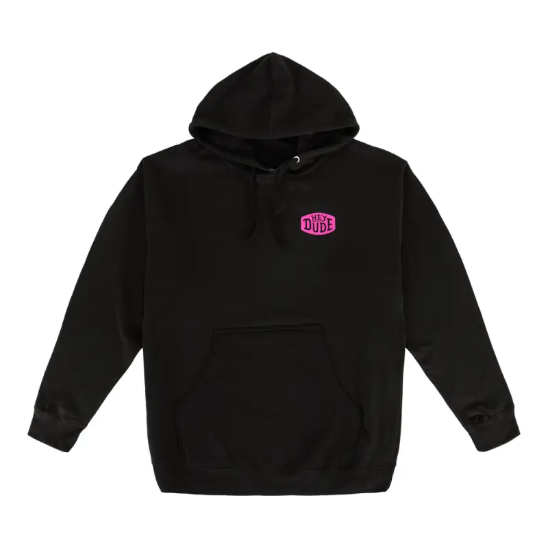 HEYDUDE Go To Buckle Hoodie – Black/Pink online