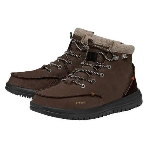 HEYDUDE Bradley Leather Boot – Brown online