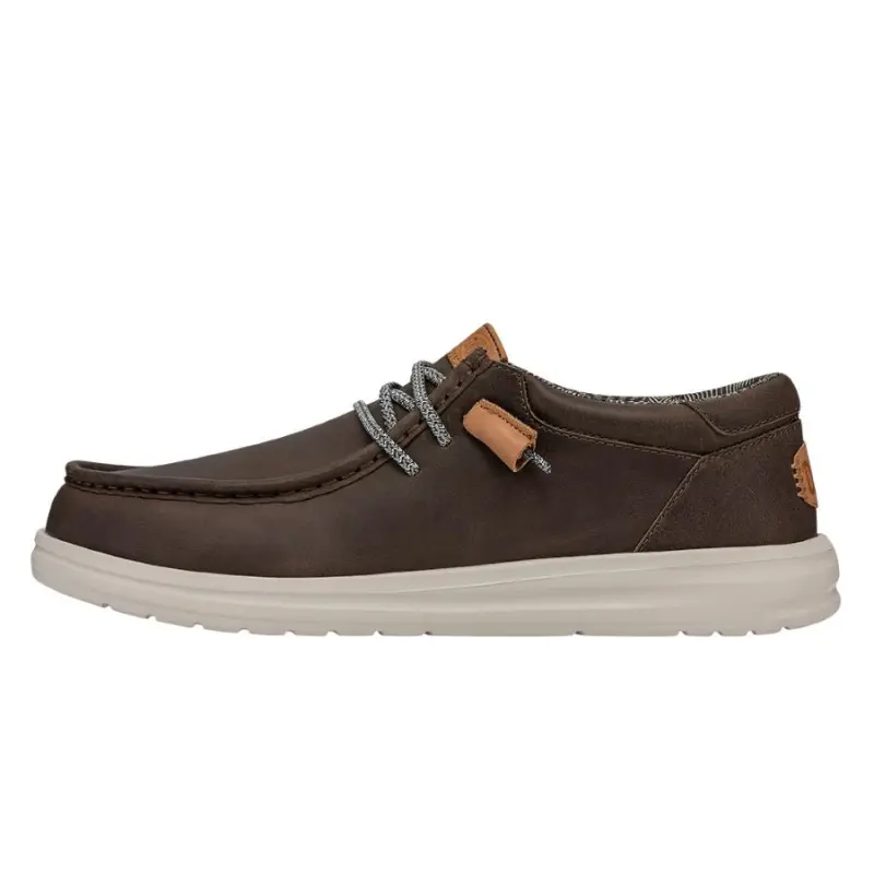HEYDUDE Paul Craft Leather – Grey online