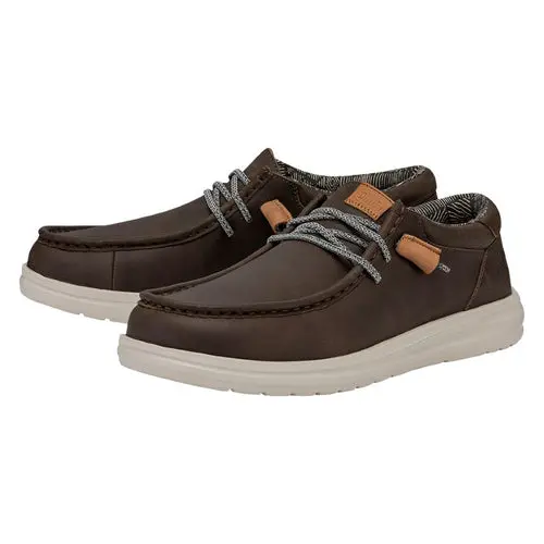 HEYDUDE Paul Craft Leather – Grey online