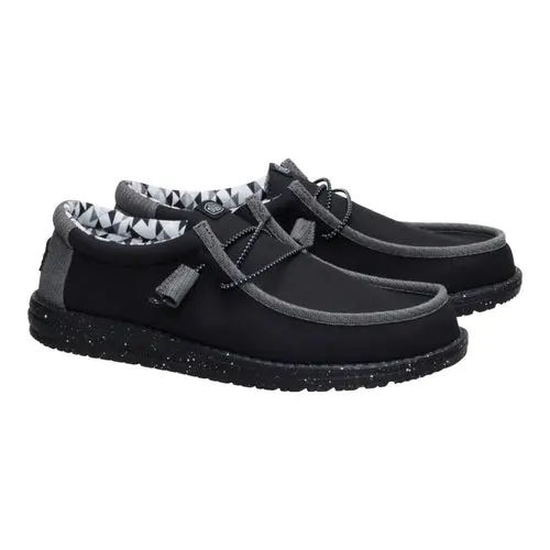 HEYDUDE Wally Ashes – Black/Grey online