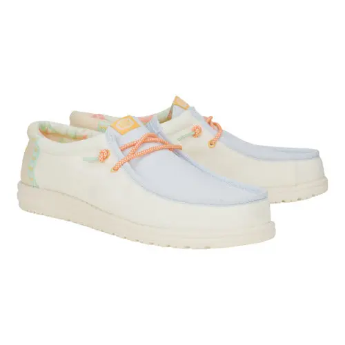 HEYDUDE Wally Boardshort – White/Ancient Blue/Egret online