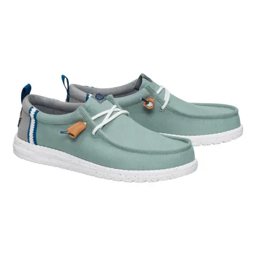 HEYDUDE Wally Craft Linen – Iceberg Green/Moon Grey online