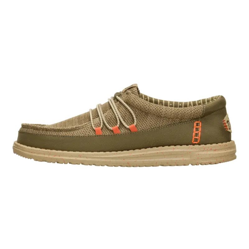 HEYDUDE Wally Guard Stretch Sox – Burnt Olive/Multi online