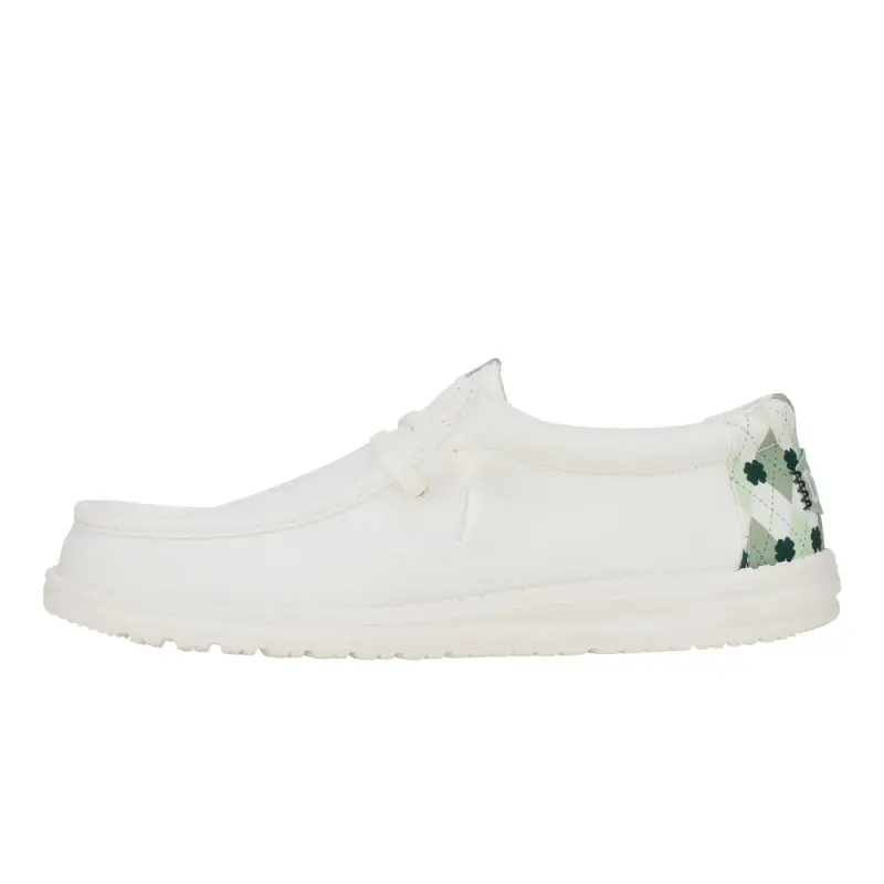 HEYDUDE Wally St. Patrick's Day – White/Green online