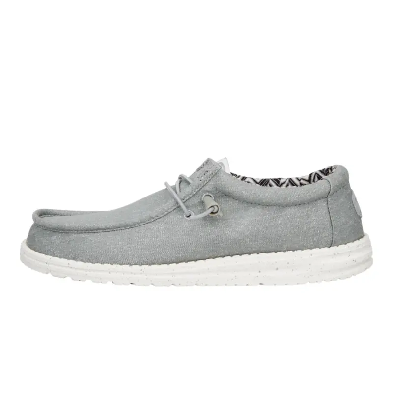 HEYDUDE Wally Stretch Canvas Wide – Light Grey online