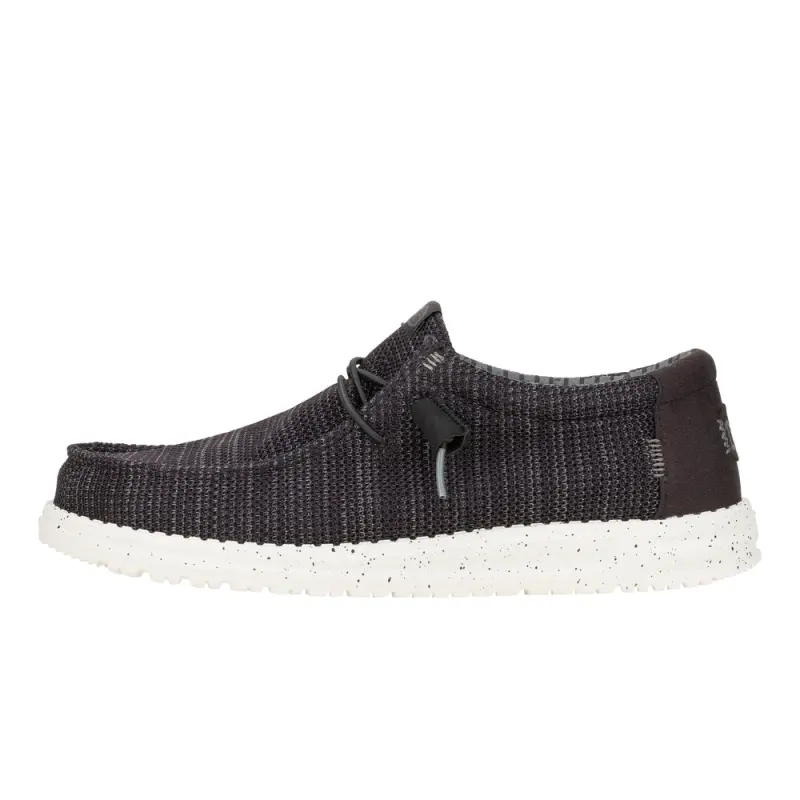 HEYDUDE Wally Stretch Sox Wide – Black/White online