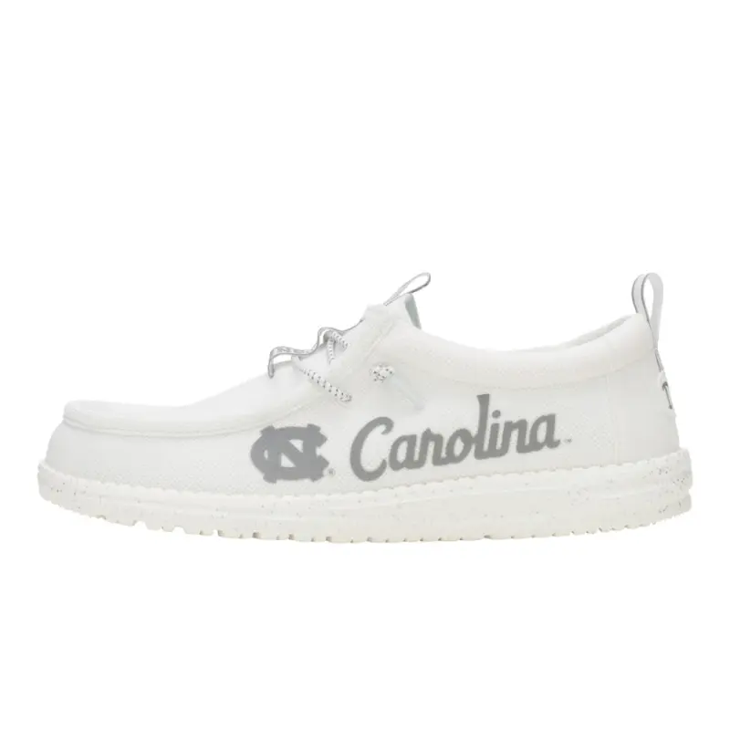 HEYDUDE Wally UNC Tar Heels – Tar Heels White/Light Blue online
