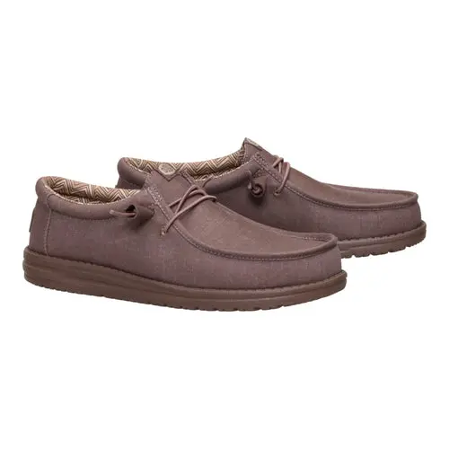 HEYDUDE Wally Stretch Canvas – Deep Taupe online
