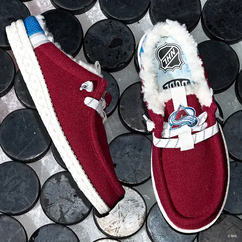 HEYDUDE NHL® Colorado Avalanche® Wally Slip – Burgundy/Blue online