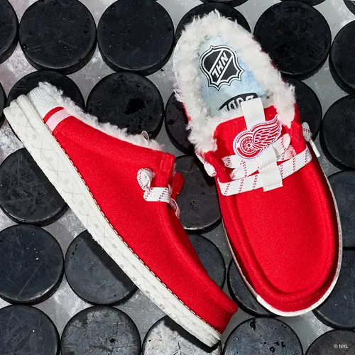 HEYDUDE NHL® Detroit Red Wings® Wally Slip – Varsity Red/White online