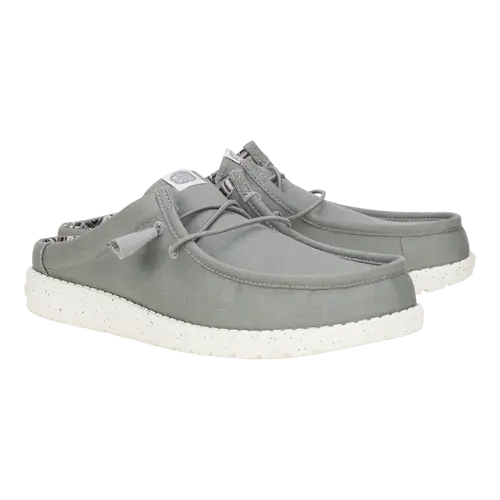 HEYDUDE Wally Slip Stretch Canvas – Grey online
