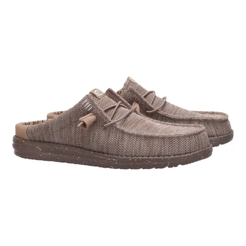 HEYDUDE Wally Slip Stretch Sox – Deep Taupe/Chanterelle Tan online