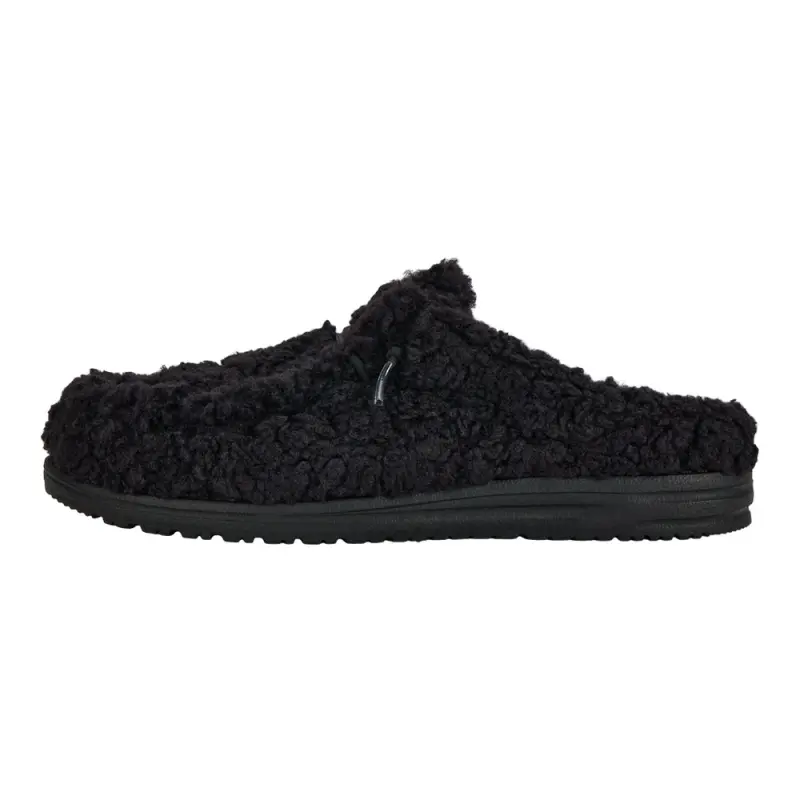 HEYDUDE Wally Slipper – Cozy Black/Black online