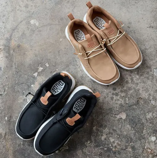 HEYDUDE Wally Drift Classic – Black/White online