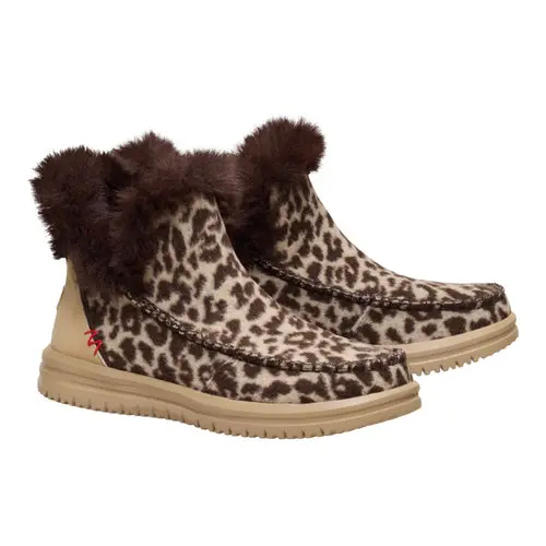 HEYDUDE Camden Brushed Leopard Cozy – Leopard online