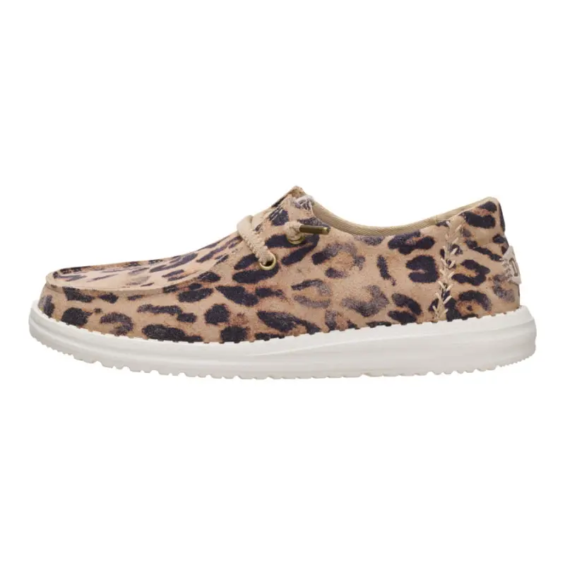 HEYDUDE Wendy Craft Suede – Taupe Leopard online