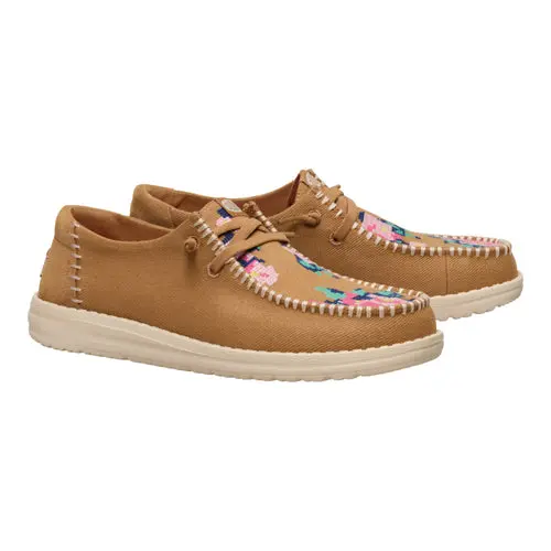 HEYDUDE Wendy Cross Stitch – Tan/Multi online