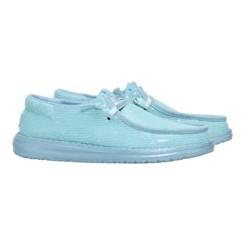 HEYDUDE Wendy Funk Mono Sequin – Tourmaline Blue online