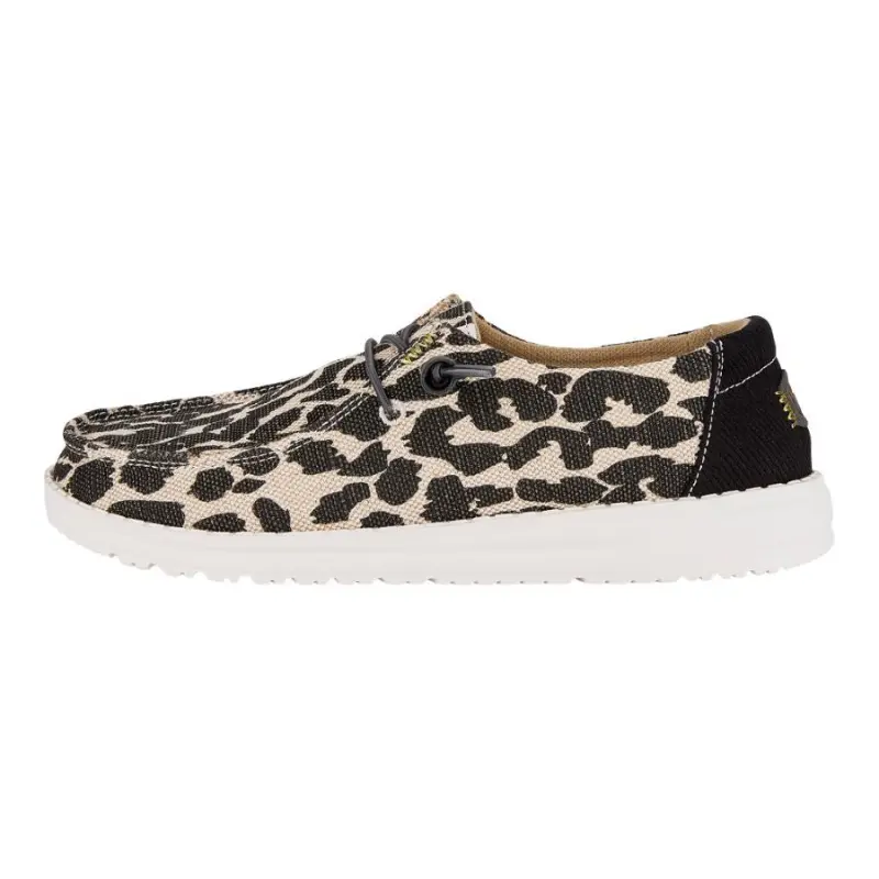 HEYDUDE Wendy Leopard Sparkle Wide – Leopard Tan online
