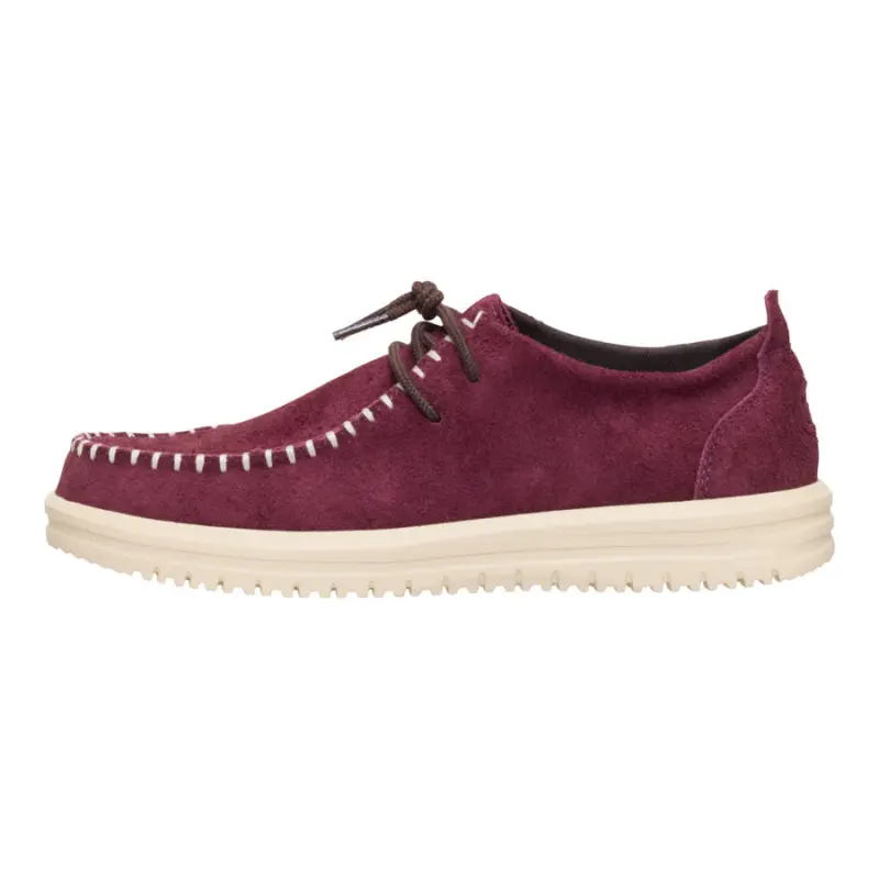 HEYDUDE Wendy NXT Moc – Fig Purple/Wood Ash online