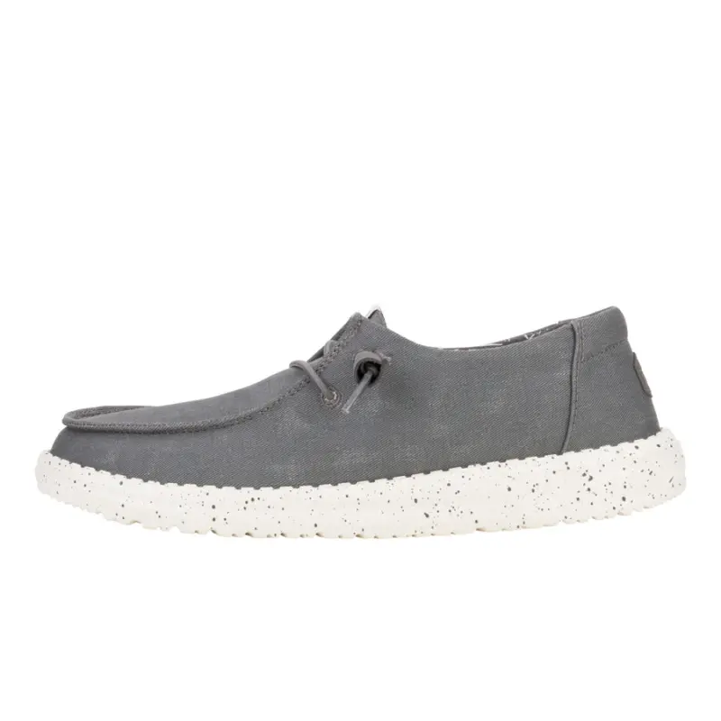 HEYDUDE Wendy Stretch Canvas – Dark Grey online