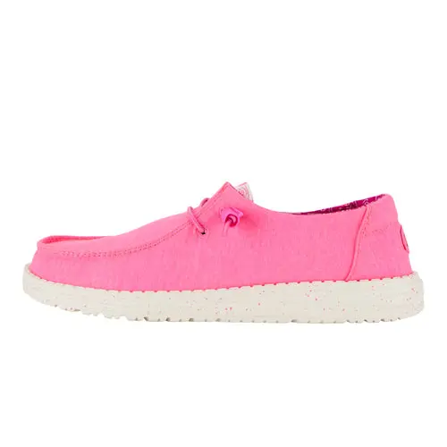 HEYDUDE Wendy Stretch Canvas – Neon Pink online