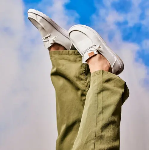 HEYDUDE Wendy Stretch Canvas – White online