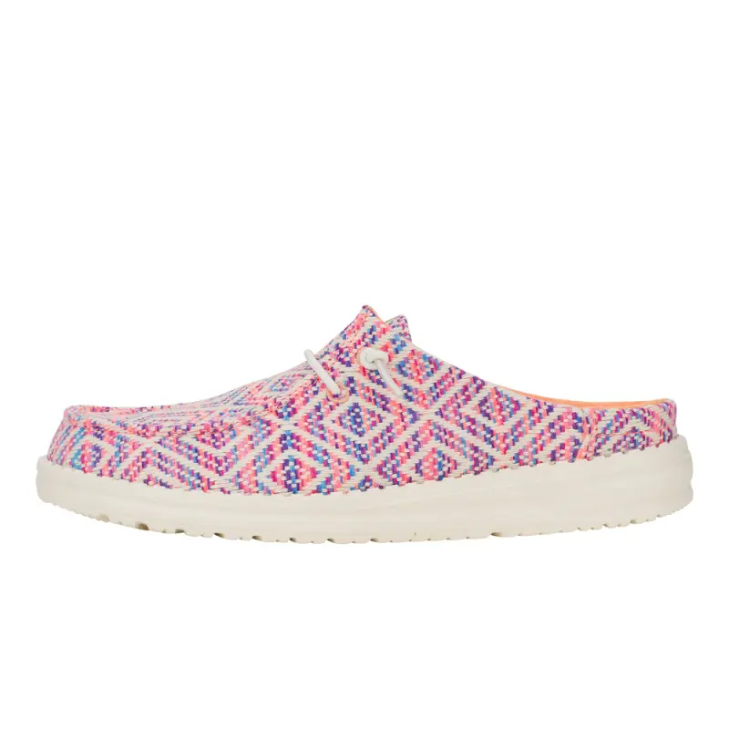 HEYDUDE Wendy Slip Surf Baja – Blue/Pink/Multi online